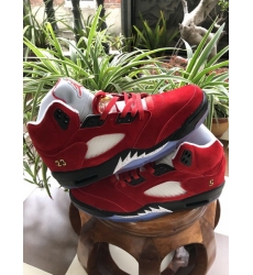 Air Jordan 5 Retro 2019 New Red Men Basketball Shoes