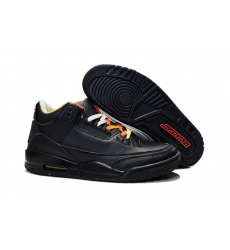 Air Jordan 3 Men Shoes All Black