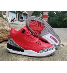 Air Jordan 3 Retro Bulls Red Men Shoes