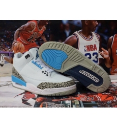 Nike Air Jordan 3 Retro 2020 White Moon Blue Men Shoes