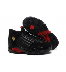Air Jordan 14 Shoes 2015 Womens Black Red