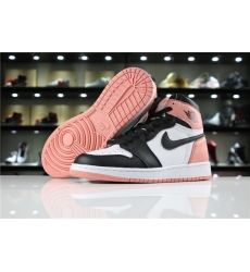Air Jordan 1 Retro High OG Women Shoes Black Pink
