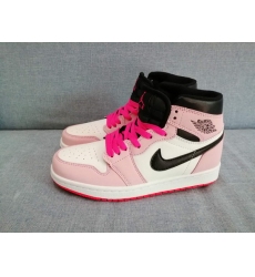 Air Jordan 1 Retro Pink Powder toe Women Shoes