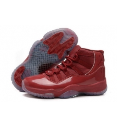 Air Jordan 11 Shoes 2015 Womens All Red