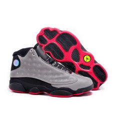 Air Jordan 13 Shoes 2015 Womens Grey Black Red