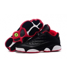 Air Jordan 13 Shoes 2015 Womens Low Black Red