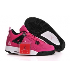 Air Jordan 4 IV Shoes 2013 Womens Pink White Pink