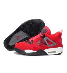 Air Jordan 4 Shoes 2013 Womens Anti Fur Red Black