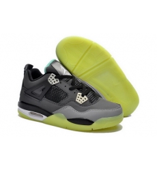 Air Jordan 4 Shoes 2013 Womens Night Light Grey Black