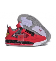 Air Jordan 4 Shoes 2013 Womens Red Black