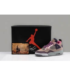 Air Jordan 4 Shoes 2014 Womens LV Coffee