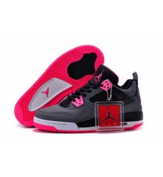 Air Jordan 4 Shoes 2015 Womens GS Hyper Pink