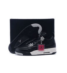 Air Jordan 4 Shoes 2015 Womens Oreo Black White