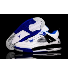 Air Jordan 4 Shoes 2015 Womens Seal Pax Lee White Black Blue