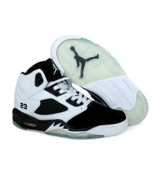 Air Jordan 5 Shoes 2013 Womens Oreo Black White