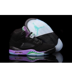 Air Jordan 5 V Shoes 2013 Womens Black Purple