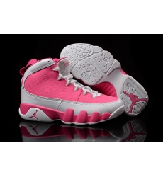 Air Jordan 9 Women Shoes Pink