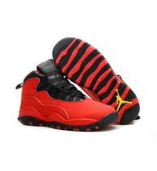 Air Jordan 10 Shoes 2014 Womens Red Black