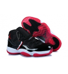 Air Jordan 11 Shoes 2014 Womens Grade AAA Black White Red