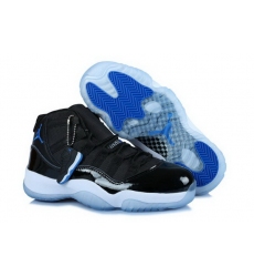 Girls Nike Air Jordan 11 GS Space Jam Black Blue White Womens Size