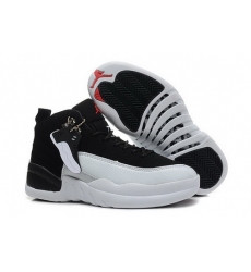 Air Jordan 12 Shoes 2014 Womens Black White