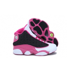 Air Jordan 13 Shoes 2013 Womens Black Pink