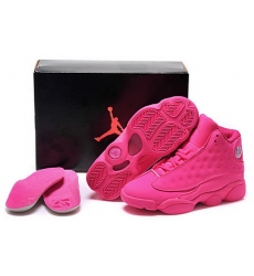 Air Jordan 13 Shoes 2015 Womens Rose Red