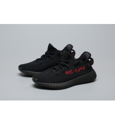 adidas Yeezy Boost 350 V2 Black Red Men Shoes