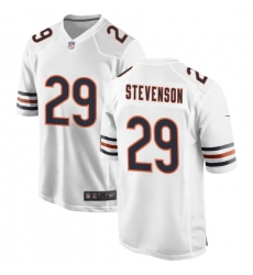 Nike Chicago Bears 29 Stevenson White Stitched NFL Vapor Untouchable Limited Jersey