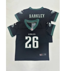 Toddlers Philadelphia Eagles 26 Saquon Barkley black Vapor Untouchable Limited Football Stitched Jersey