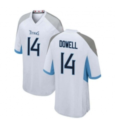 Tennessee Titans  14 Colton Dowell White Stitched Vapor Limited Football Jerseys