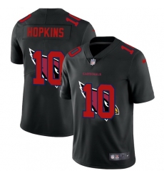 Arizona Cardinals 10 DeAndre Hopkins Men Nike Team Logo Dual Overlap Limited NFL Jersey Black