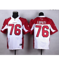 Arizona Cardinals#76 Lupati Whtie elite jersey