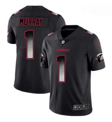Cardinals 1 Kyler Murray Black Men Stitched Football Vapor Untouchable Limited Smoke Fashion Jersey