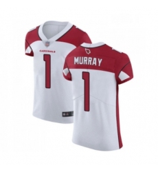 Men Arizona Cardinals #1 Kyler Murray White Vapor Untouchable Elite Player Football Jersey