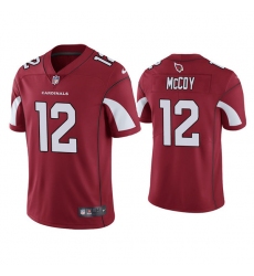 Men Arizona Cardinals 12 Colt McCoy Red Vapor Untouchable Limited Stitched Jersey