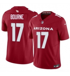 Men Arizona Cardinals  17 Kendrick Bourne Red 2026 F U S E  Vapor Untouchable Limited Stitched Jersey