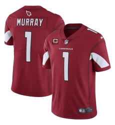 Men Arizona Cardinals 2022 #1 Kyler Murray Red With 3-star C Patch Vapor Untouchable Limited Stitched NFL Jersey