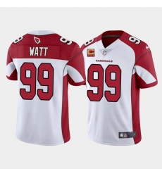 Men Arizona Cardinals 2022 #99 J.J. Watt White With 4-star C Patch Vapor Untouchable Limited Stitched NFL Jersey