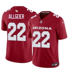 Men Arizona Cardinals  22 Tyler Allgeier Red 2026 F U S E  Vapor Untouchable Limited Stitched Jersey
