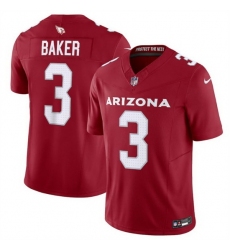 Men Arizona Cardinals 3 Budda Baker Red Vapor Untouchable F U S E Limited Stitched Football Jersey
