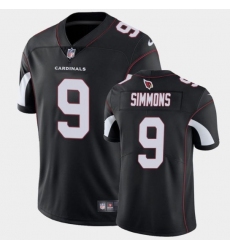 Men Arizona Cardinals 9 Isaiah Simmons Black Vapor Untouchable Limited Stitched Jersey