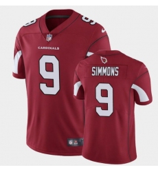 Men Arizona Cardinals 9 Isaiah Simmons Red Vapor Untouchable Limited Stitched Jersey