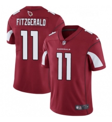 Men Nike Arizona Cardinals 11 Larry Fitzgerald Red Team Color Vapor Untouchable Limited Player NFL Jersey