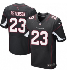 Men Nike Arizona Cardinals 23 Adrian Peterson Elite Black Alternate NFL Jersey