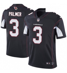 Men Nike Arizona Cardinals 3 Carson Palmer Black Alternate Vapor Untouchable Limited Player NFL Jersey