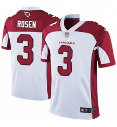 Men Nike Arizona Cardinals 3 Josh Rosen White Vapor Untouchable Limited Player NFL Jersey
