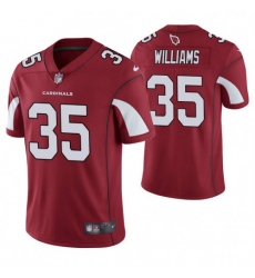 Men Nike Arizona Cardinals #35 Aeneas Williams Red Vapor Untouchable Limited Player Jersey