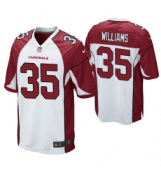 Men Nike Arizona Cardinals #35 Aeneas Williams White Vapor Untouchable Limited Player Jersey