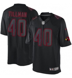 Men Nike Arizona Cardinals 40 Pat Tillman Limited Black Impact NFL Jersey